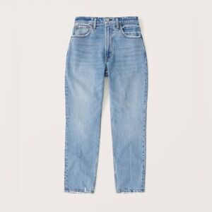 Abercrombie & Fitch Curve Love “Mom”Light Blue Denim Jeans